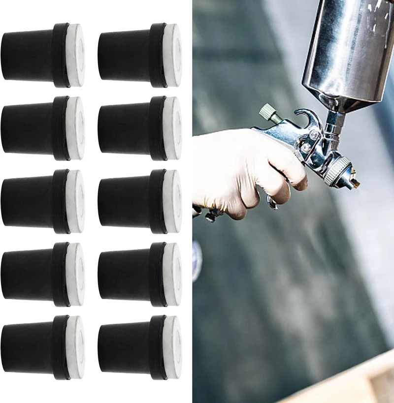 10PCS Sandstrahldüsen Kleine Sandstrahlmaschine Düse Keramik Düse für 5 Gallonen Sandstrahlen Tanks,