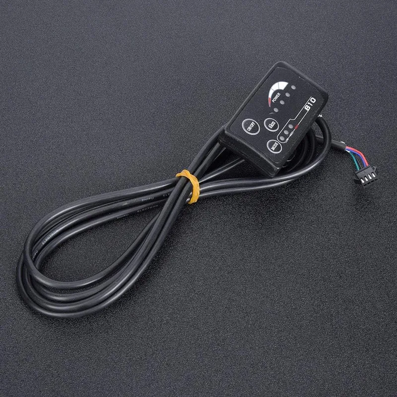 Led Display Fahrrad, Led-Display 36V-48V Elektrofahrrad, Elektrisches Fahrrad 810 LED Anzeige mit 5-
