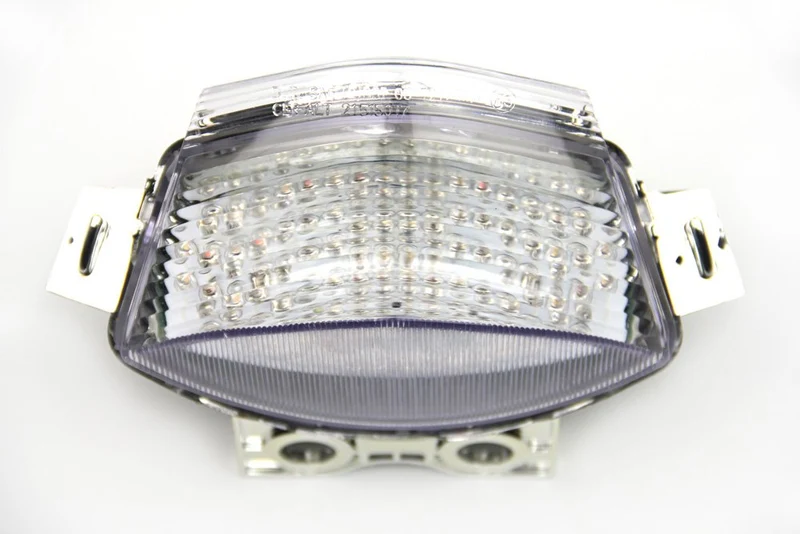 avdb-moto LED-Bremslicht mit integrierten Blinker kompatibel mit Kawasaki ER6, N, F 2006/2008 (klar)