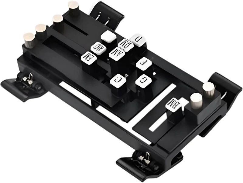 Tragbarer Gitarren-Akkordpresser, Gitarrenakkord -Presse,Gitarren-Akkord- Und Trainer,Akkorddrücker,