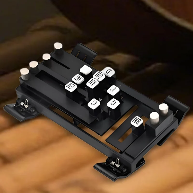 Tragbarer Gitarren-Akkordpresser, Gitarrenakkord -Presse,Gitarren-Akkord- Und Trainer,Akkorddrücker,