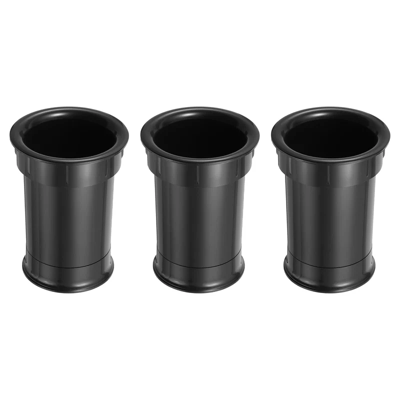 QUARKZMAN 3 Stück Lautsprechergehäuse Bassreflexrohr 60 x 80 mm Lautsprecher Portrohr für Bassreflex