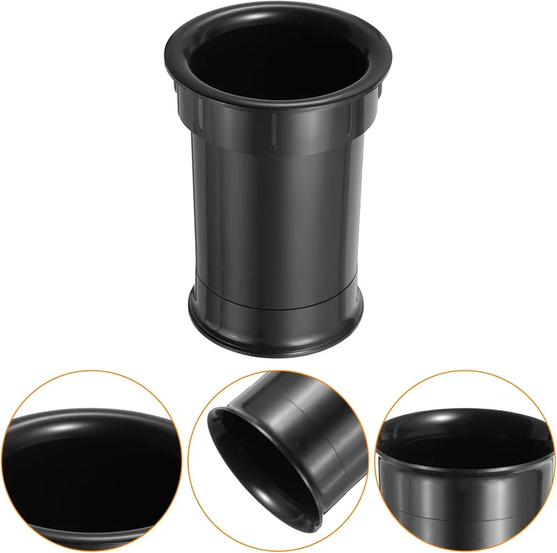 QUARKZMAN 3 Stück Lautsprechergehäuse Bassreflexrohr 60 x 80 mm Lautsprecher Portrohr für Bassreflex