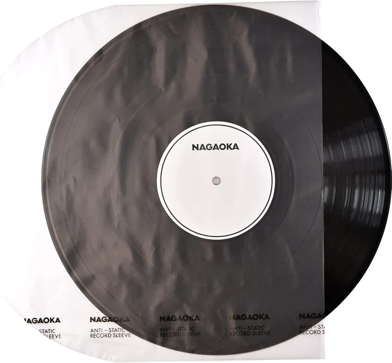 Nagaoka Discfile 102 Schallplattenhüllen MK2, antistatisch, 50 Stück