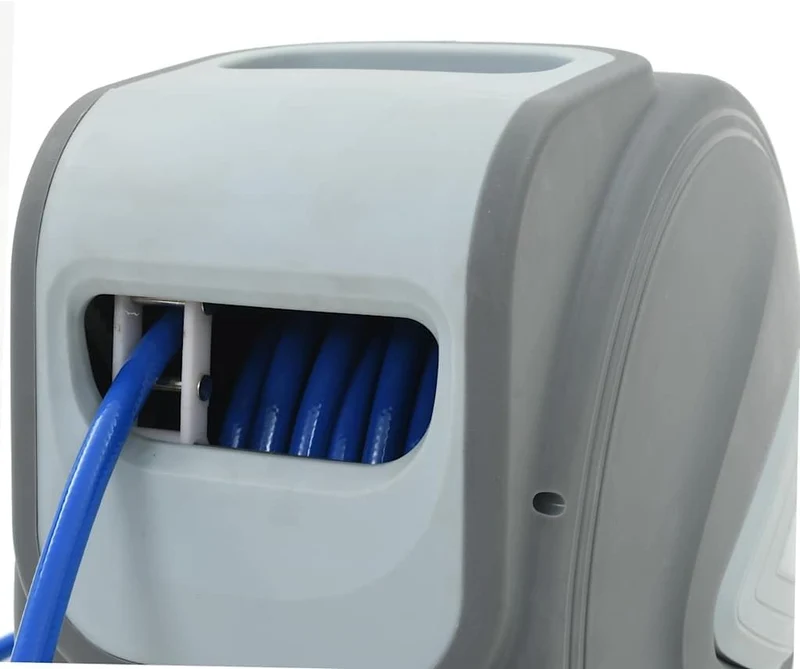 vidaXL Druckluftschlauch Aufroller Automatik Pneumatikschlauch Trommel Schlauchtrommel Schlauchaufro