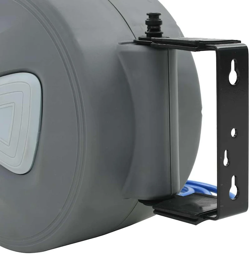 vidaXL Druckluftschlauch Aufroller Automatik Pneumatikschlauch Trommel Schlauchtrommel Schlauchaufro