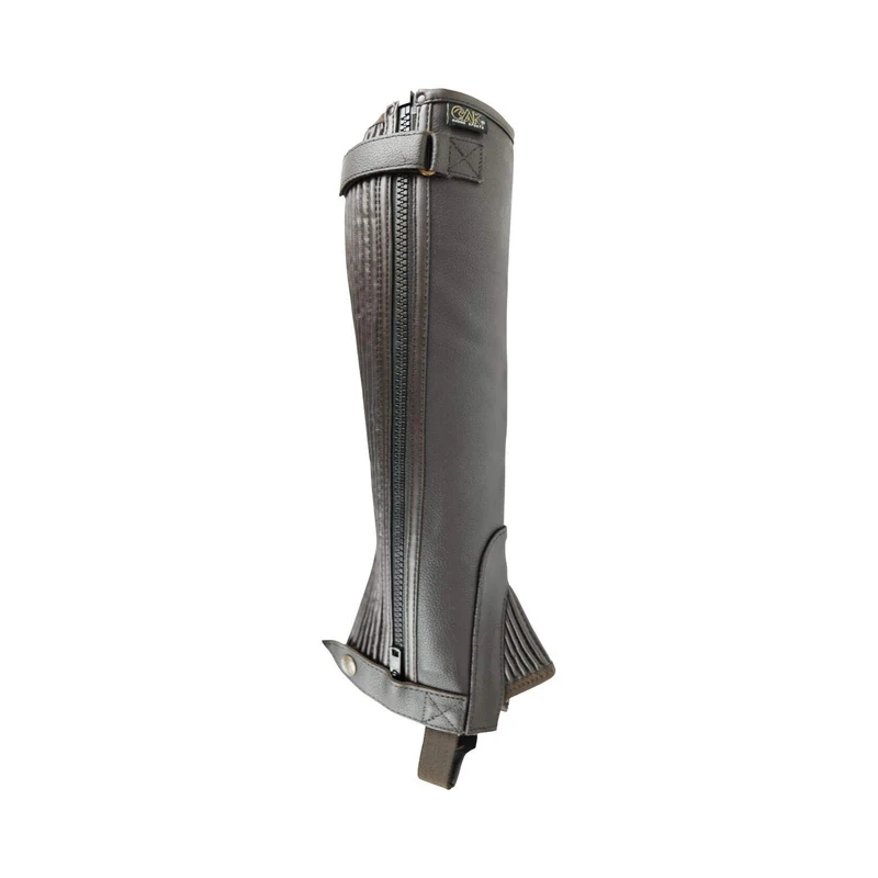 AK Donner Unisex Reitchaps aus Leder AKRS-1032(PL) XS Braun, XS Braun