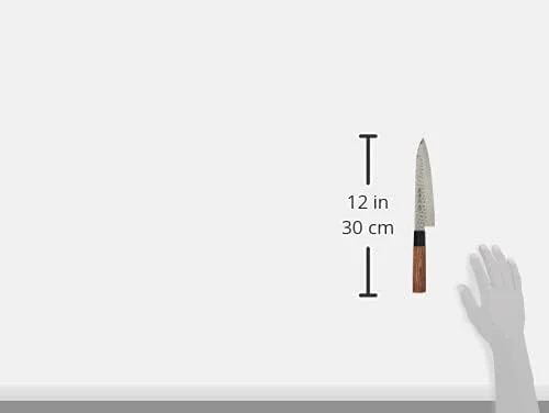 Kanetsune Gyutou Knife 180mm, Schwarz, 7"
