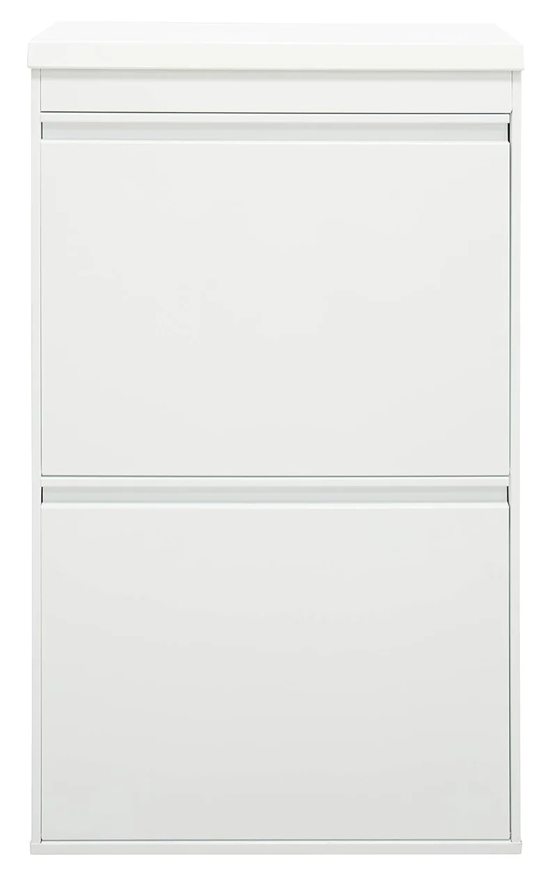 ARREGUI Top CR621-B2 Mülltrennsystem aus Stahl mit Aufbewahrungsbox mit Deckel | 4 Fächer Mülleimer