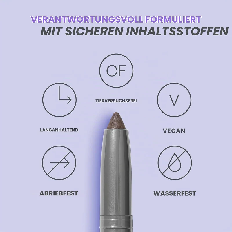 Wonderskin IYKYK Lidschattenstift – Langanhaltender Lidschattenstifte, wischfester und wasserfester