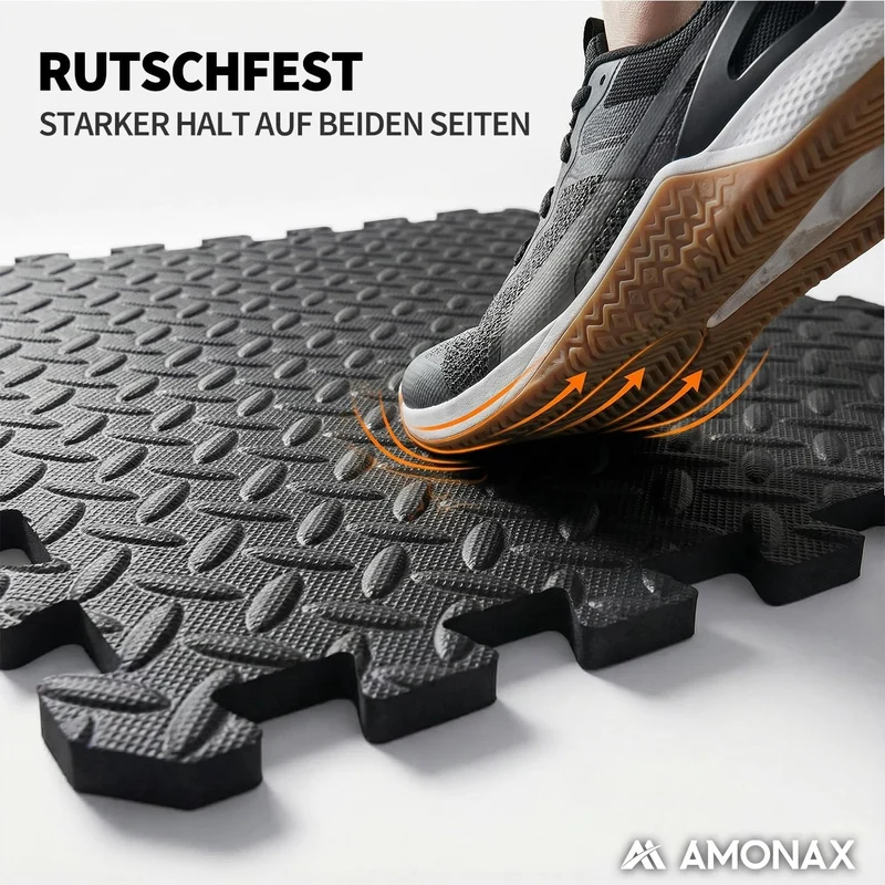 Amonax Bodenschutzmatte Fitness Puzzlematte, Schaumstoff Gym Matte Puzzlematte Kinder, Pool Bodensch