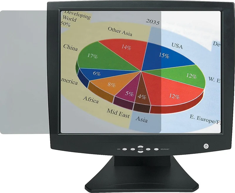 Fellowes PrivaScreen Blickschutzfilter (für Laptop und Monitor 43,18 cm (17 Zoll) Standard 5:4) 17.0