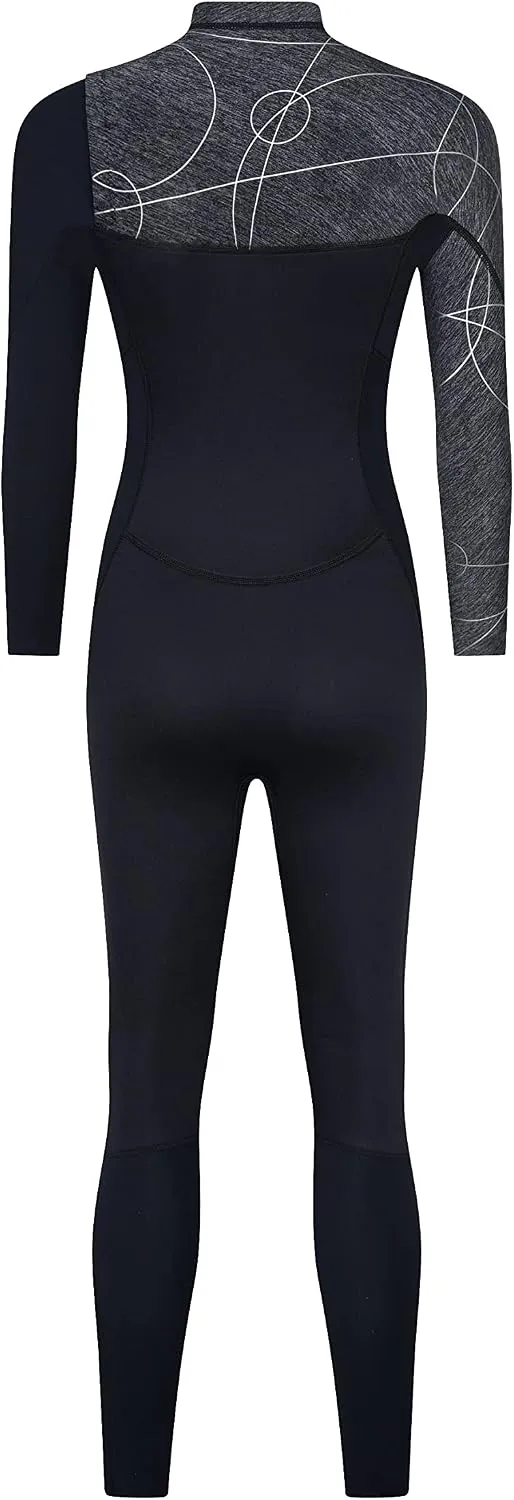 ZCCO Neoprenanzug Herren Damen 3 mm Neopren Thermal Badeanzug für Herren und Damen Langer Tauchanzug