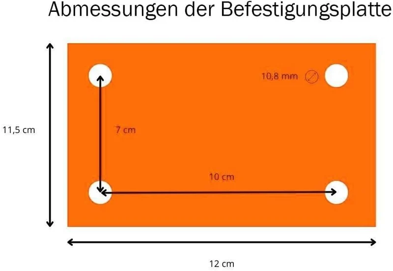 Pegasi Basketballring Pro - Basketballkorb mit Wandhalterung - Abnehmbarem Basketballnetz - Standard