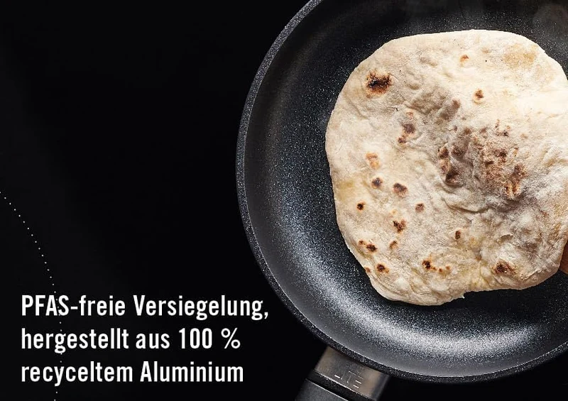 Woll Eco Lite QXR Wok- und Rührpfanne - Induktiv - Ø 30 cm, 10 cm hoch, mit abnehmbarem Stiel - Geei