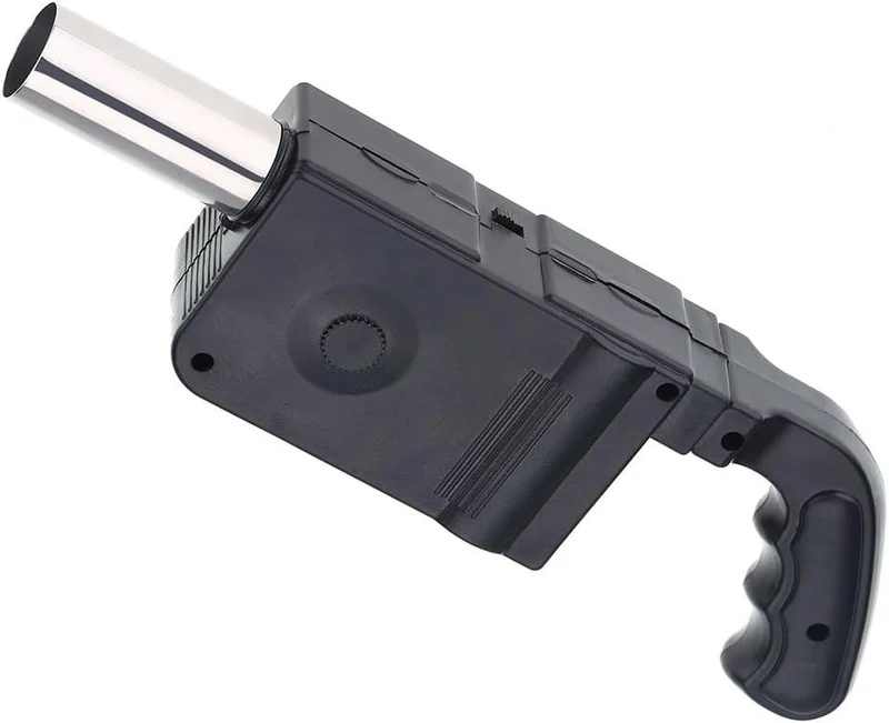 Bewinner Elektrisches BBQ Gebläse für Outdoor-Barbecue, Tragbares Handgehaltenes Grillzubehör mit Ko