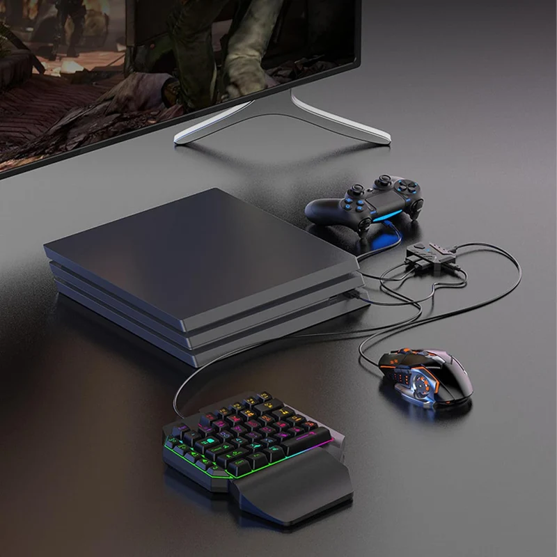 Xim Tastatur- und Mausadapter Gamecontroller-Konverter für P3 P4 P5 X360 X Box One