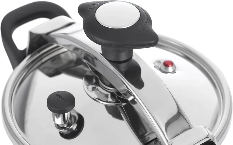 Jata Hogar OPC4 Schnellkochtopf, Silber, 4 litres