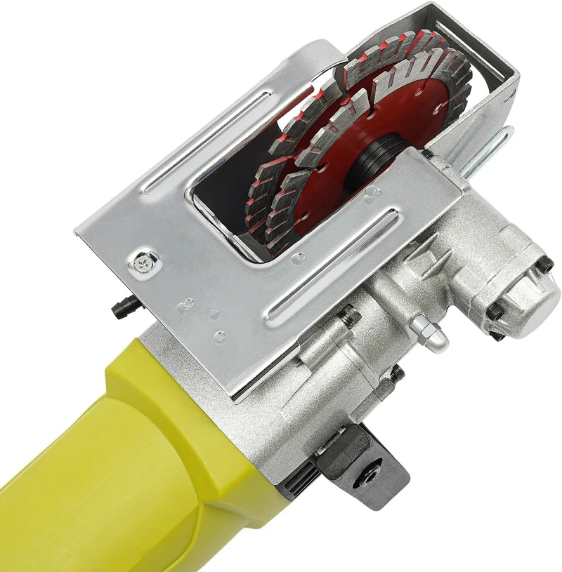 Mauernutfräse, 4000W Schlitzfräse Mauernutfräse Schlitzmaschine, Elektrische Wand Chaser Schlitzmasc