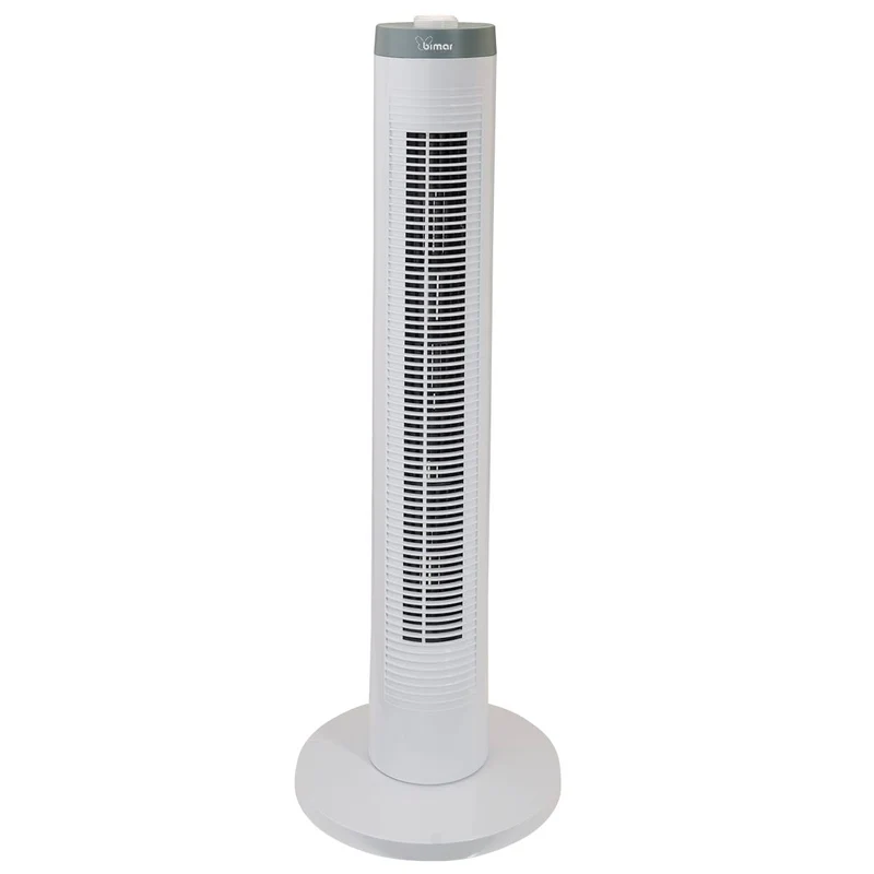 bimar VC77 Säulenventilator 80 cm mit Timer. Turmventilator 3 Geschwindigkeiten, einstellbare Neigun