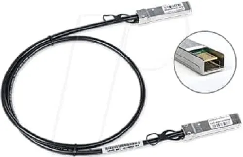 LANCOM SFP-DD-DAC50-1m 50-Gbit/s-Stapelkabel für den Anschluss dedizierter SFP-DD-Backplane-Stapelpo