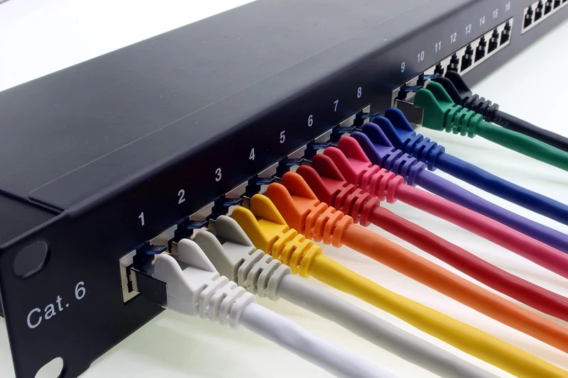 1aTTack.de Patchkabel – 10X 2m Ethernet, Netzwerk, Lan Kabel CAT6a (für Gigabit Netzwerke, Router, S