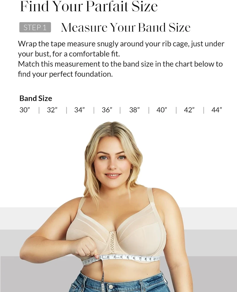 Parfait Damen Vollständige Abdeckung Minimizer BH 70D Cameo Rose, 70D Cameo Rose