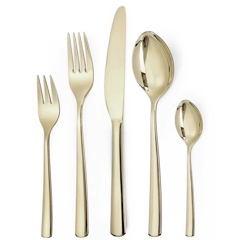Besteck Set, LAZAHOME 30-teilig Besteckset für 6 Personen,Edelstahl Besteckset mit Messern, Gabeln u