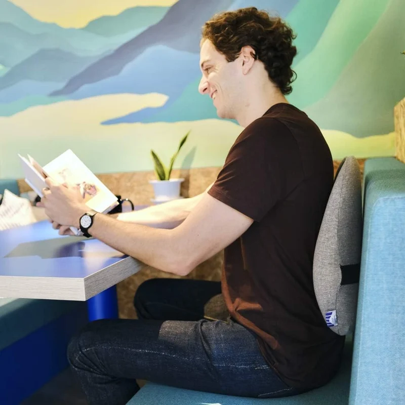 Cushion Lab Extra Dichtes Lendenkissen – Patentierte Ergonomische Mehrregionen-Feste Rückenstütze zu