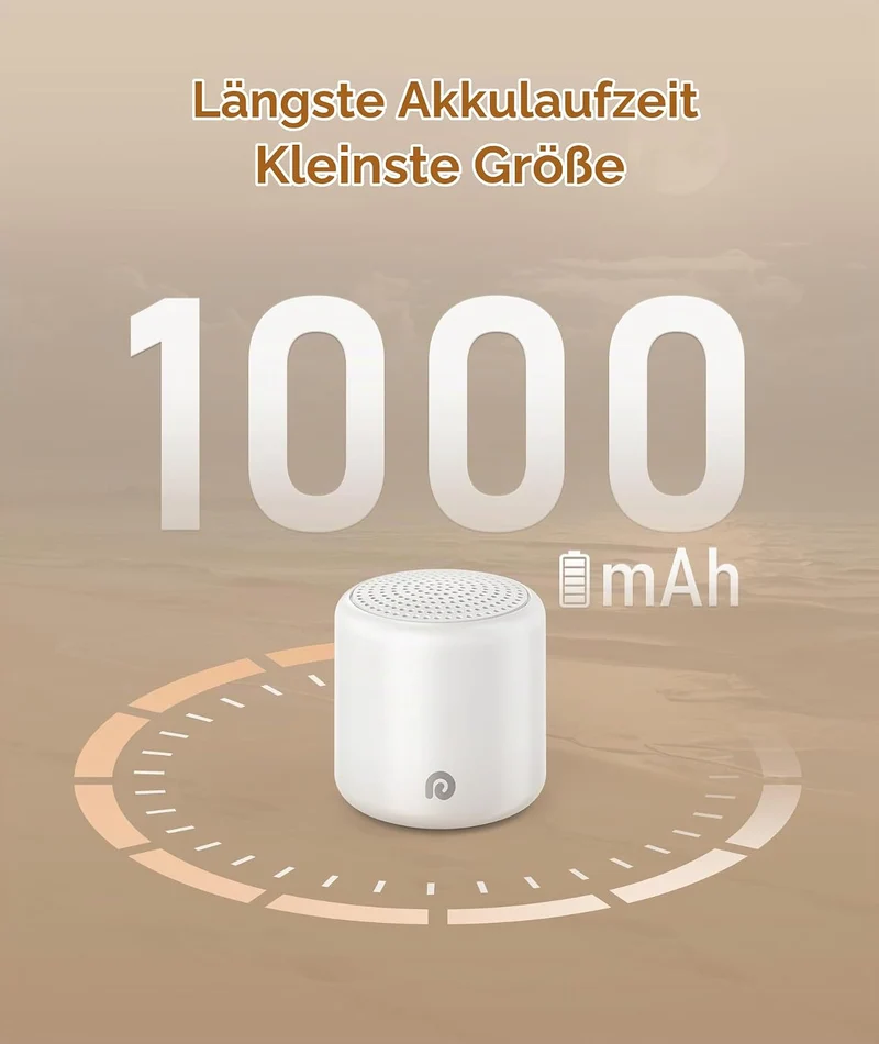 Dreamegg Pocket Sleep 1 Mini White Noise Machine Baby, Tragbare Weisses Rauschen Baby Gerät Erwachse