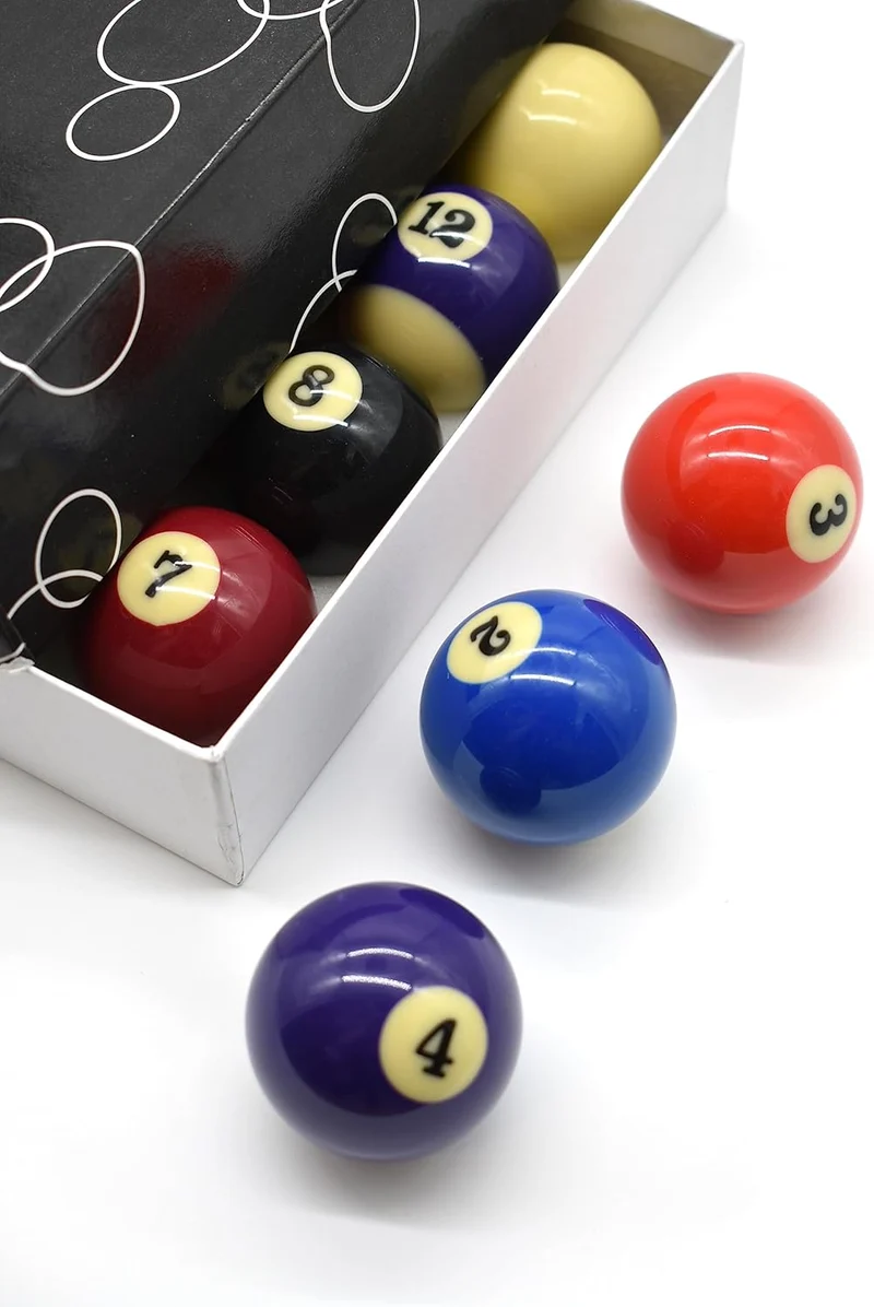 Pool Billard Kugeln Kugelset Kugelsatz Standard, Sondergrösse 50,8mm für Hobbytische bis 6ft. und En