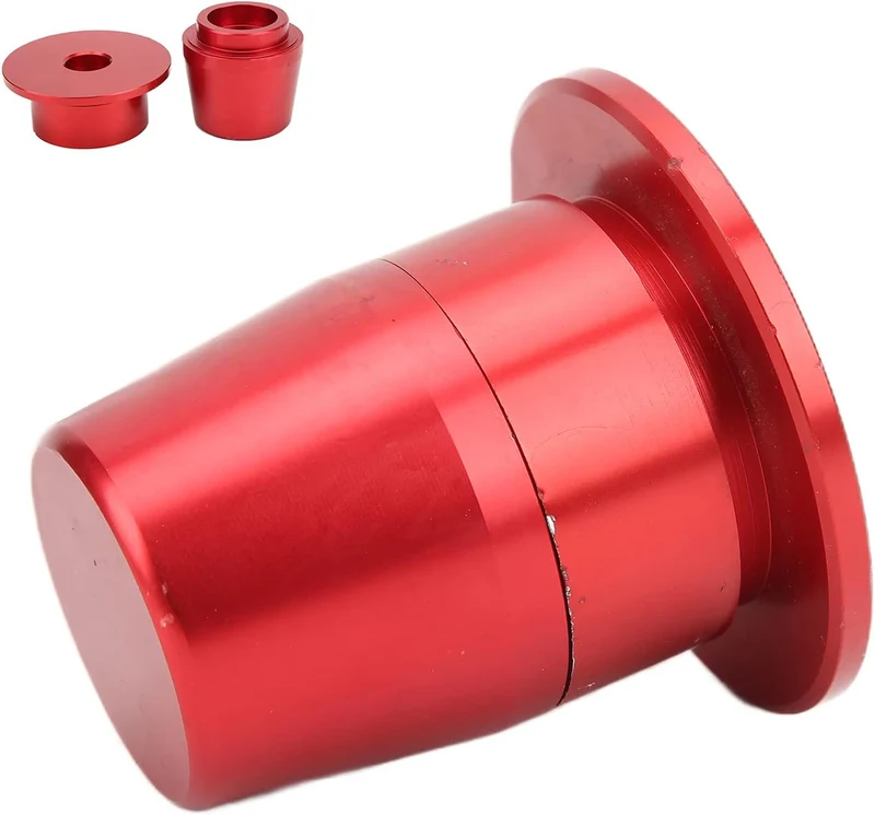 Tbest 2er Set Front Kurbelwellenabdeckungs-Ausrichtwerkzeug Stahl Rot 2357900 Ersatz für 2er Serie
