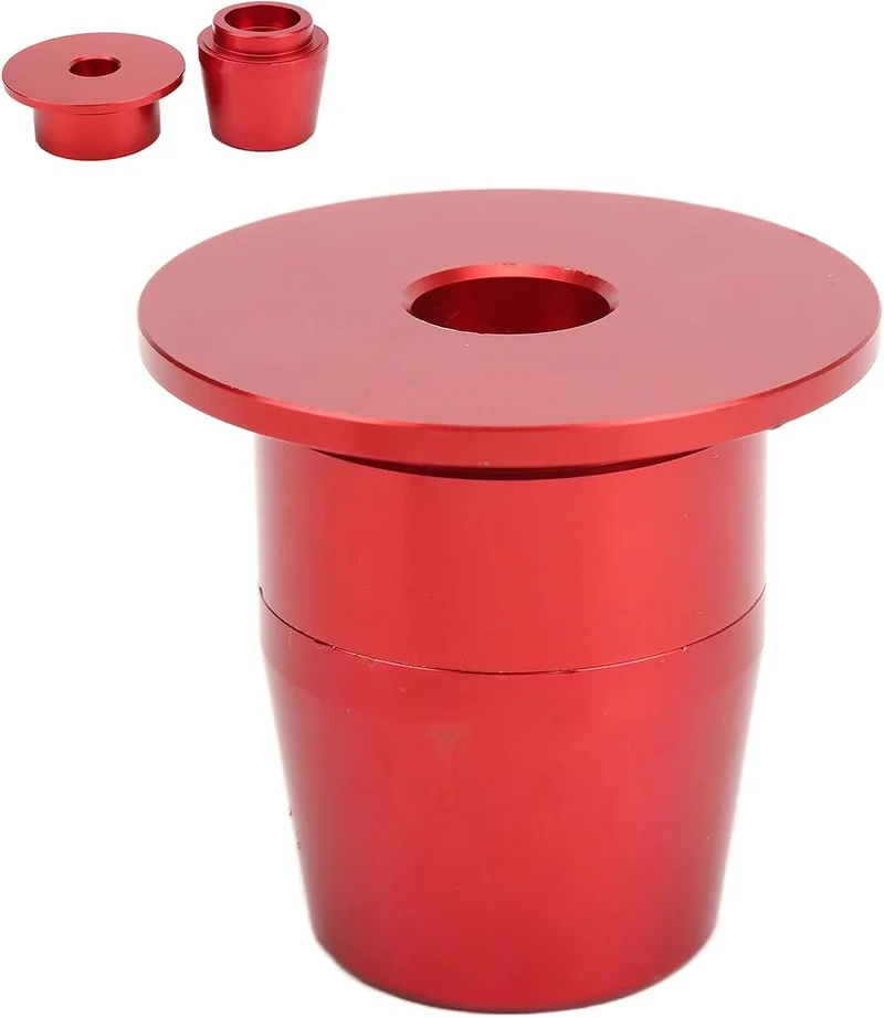 Tbest 2er Set Front Kurbelwellenabdeckungs-Ausrichtwerkzeug Stahl Rot 2357900 Ersatz für 2er Serie