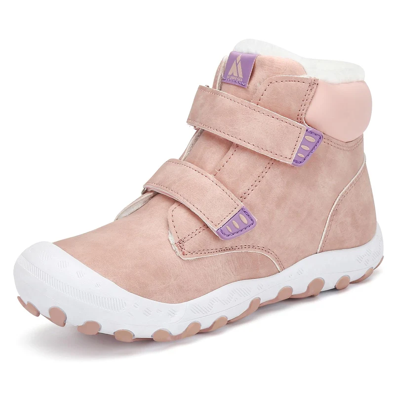 Mishansha Kinder Winterschuhe Warm Gefüttert Winterstiefel Jungen Mädchen Schneestiefel Outdoor Ruts