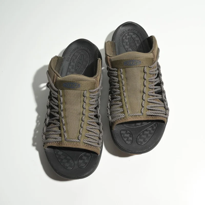 KEEN Herren Uneek Snk Slide Hausschuh 41 EU Schwarz, 41 EU Schwarz