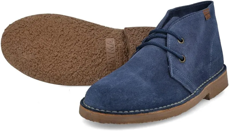 PAYMA - Safari Desert Boot aus WildLeder für Damen und Herren. Schuhe aus Spanien. Chukka Stiefelett