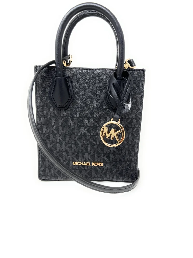 Michael Kors Damen Crossbody Umhängetasche Schwarz, Schwarz
