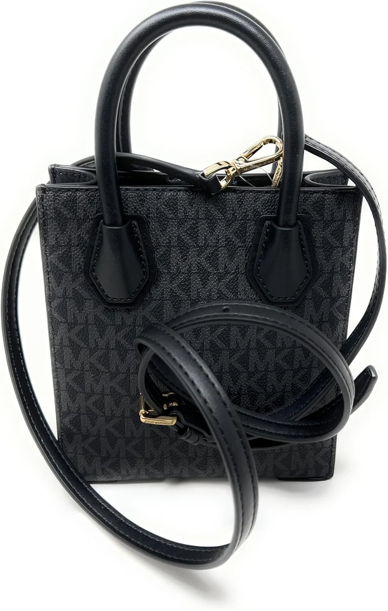 Michael Kors Damen Crossbody Umhängetasche Schwarz, Schwarz