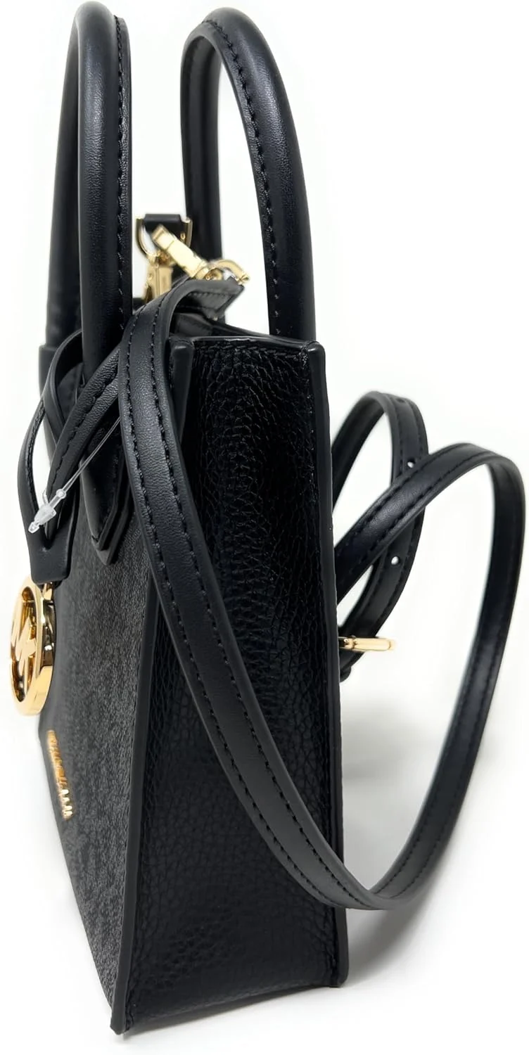 Michael Kors Damen Crossbody Umhängetasche Schwarz, Schwarz