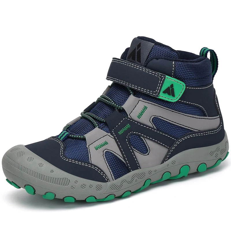 Mishansha Kinder Wanderschuhe rutschfest Trekkingschuhe Jungen Atmungsaktiv Outdoor Walkingschuhe Gr